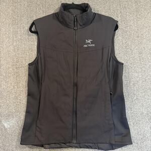 Arc'teryx Atom LT Vest Womens Large Black Lightweight Outdoor Hiking